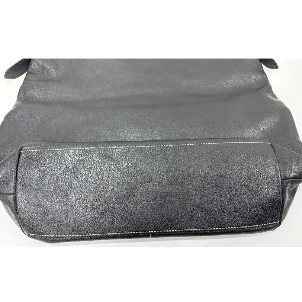 Dooney & Bourke Dillen Pebble Leather Pocket Sac, Hobo Style, Black